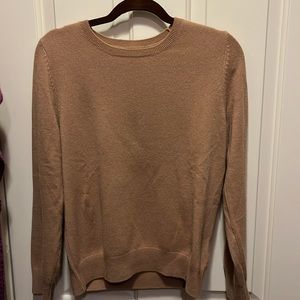 Quince cashmere sweater.  Beautiful neutral!